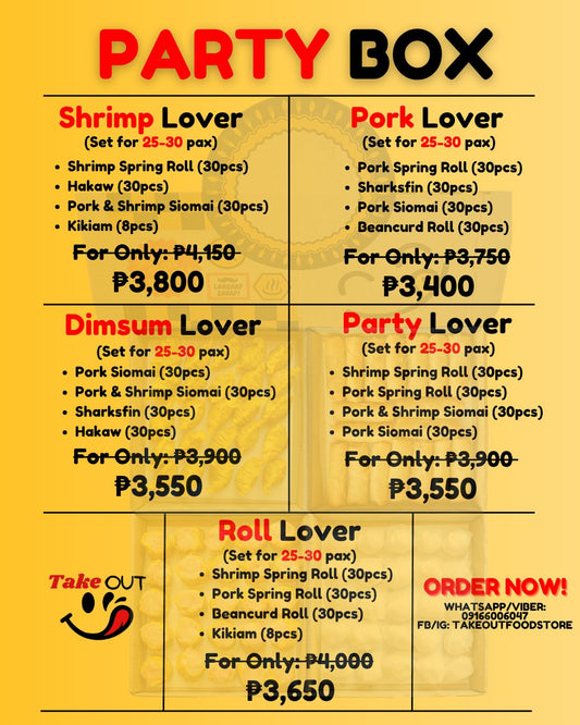 Roll Lover  Party Box